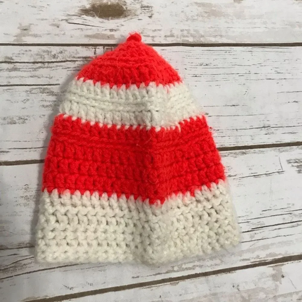 Kids Vintage Crochet‎ Winter Hat Boys Girls Toddler